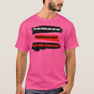 Camiseta Queria Que Você Estivesse Aqui Com Letra Pink Floy