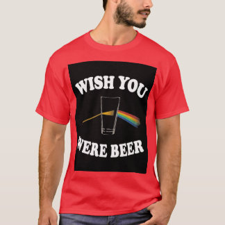 Camiseta Queria Que Você Fosse Floyd Beer Prism Luz Aqui
