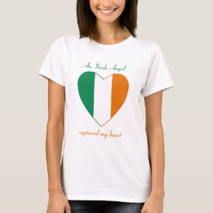 Camiseta Querida Bandeira da Irlanda