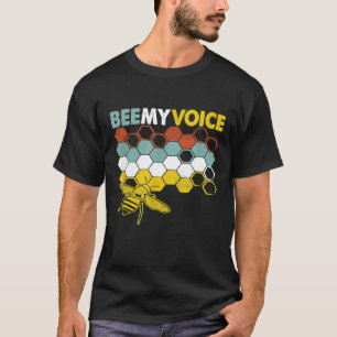 Camiseta Querida Bee Beekeeper Proteção da Vida Selvagem Eu
