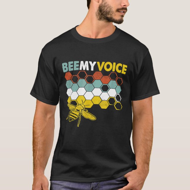 Camiseta Querida Bee Beekeeper Proteção da Vida Selvagem Eu (Frente)