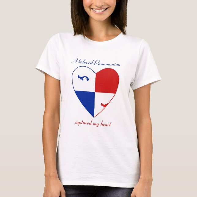 Camiseta Querida com Faixa do Panamá (Frente)
