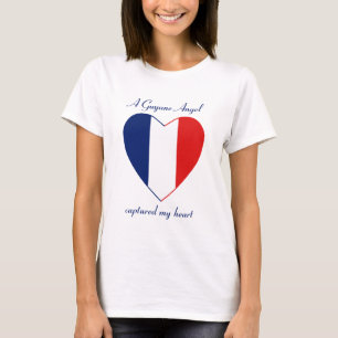 Camiseta Querida da Bandeira da Guiana Francesa
