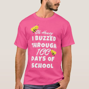 Camiseta Querida, eu entrei em 100 dias de Engraçado na esc