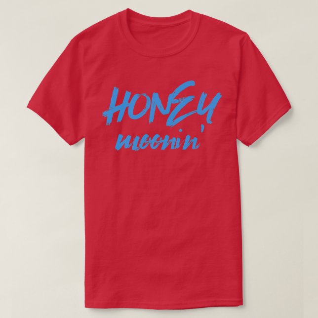Camiseta Querida LuaCasal casada Legal Lua de mel Vac (Frente do Design)