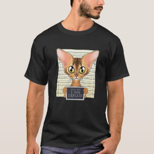 Camiseta Querida Mãe, Posso Explicar Que Eu Gato Abissinia