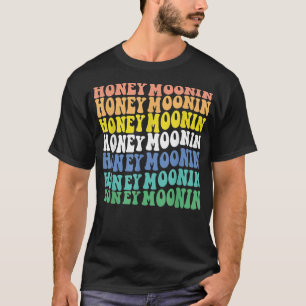 Camiseta Querida Moonin Diversão Lua De Mel Noiva E Grove H