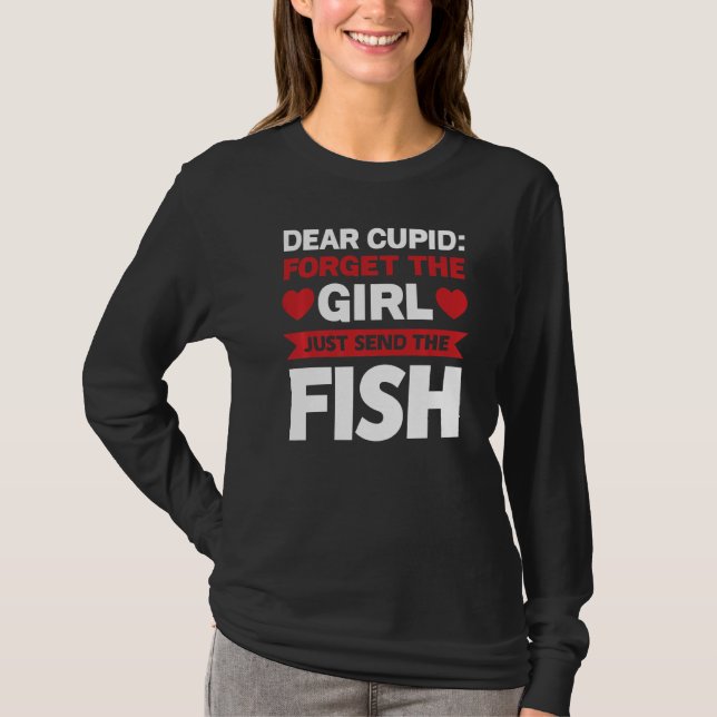 Camiseta Querido Cupido Esqueça A Garota Cupida (Frente)