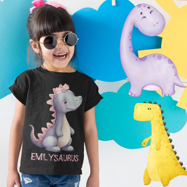 Camiseta Querido Dino - Princesa Pré-Histórica Personalizad (Criador carregado)