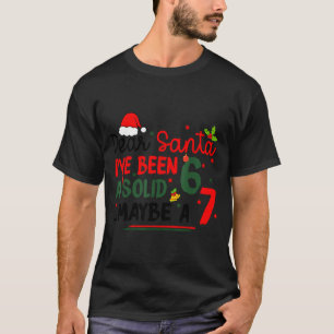 Camiseta Querido Papai Noel 67 Natal Engraçado Six Seven 6-