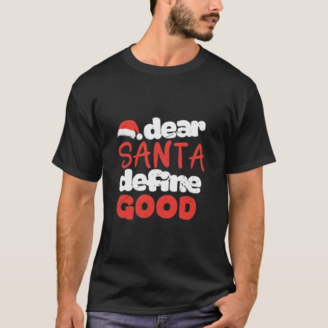 Camiseta Querido Papai Noel Defina (Frente)