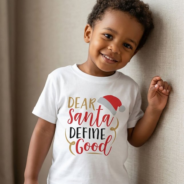 Camiseta Querido Papai Noel. Defina um bom Natal (Criador carregado)