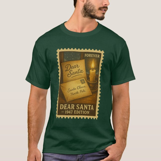 Camiseta Querido Papai Noel – Edição de 1947 (Frente)