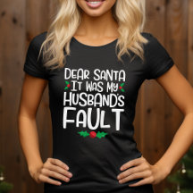 Querido Papai Noel Foi a Falta do Meu Marido