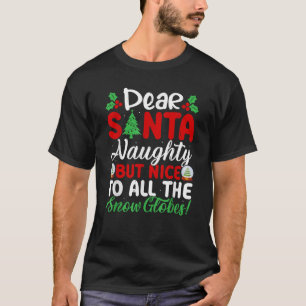 Camiseta Querido Papai Noel Travesso Mas Simpático Para Tod