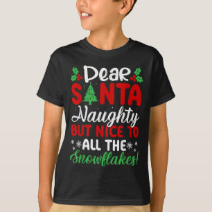 Camiseta Querido Papai Noel Travesso Mas Simpático Para Tod