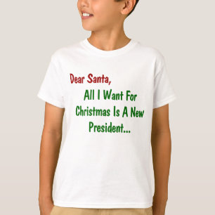 Camiseta Querido Papai Noel Tudo Que Eu Quero No Natal É Um