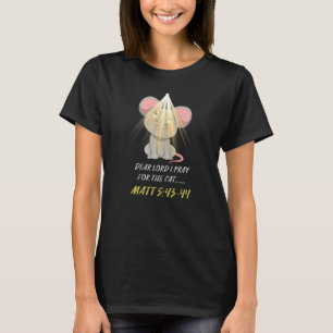 Camiseta Querido Senhor Eu Peço Pelo Versículo Da Bíblia Do