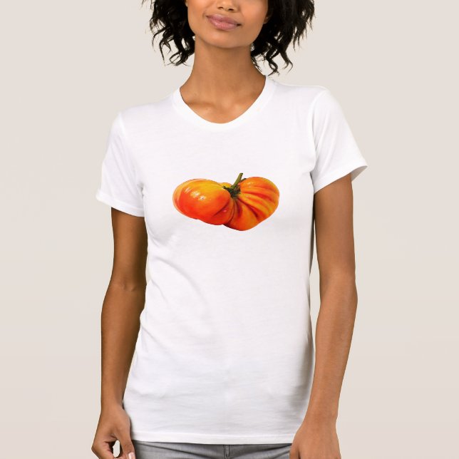 Camiseta QUERIDO (tomate) (traseiro) (Frente)