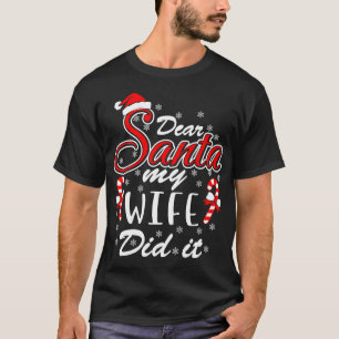 CAMISETA QUERIDOS PAPAIS NOEIS QUE MINHA ESPOSA FEZ ISSO