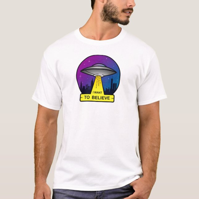 Camiseta Quero acreditar (Frente)