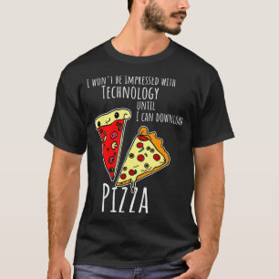 Camiseta Quero baixar pizza