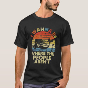 Camiseta Quero estar onde as Pessoas não estão vendendo a