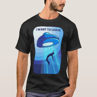 Camiseta Quero Ir Embora