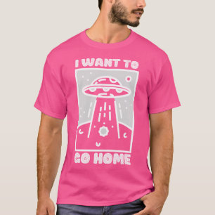 Camiseta Quero Ir Para Casa