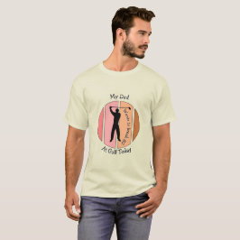 Camiseta Quero quebrar minha pontuação no golfe