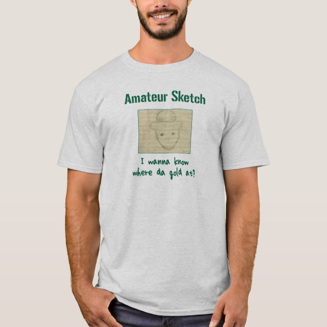 Camiseta Quero Saber Onde O Da Dourada Está? (Frente)