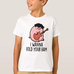Camiseta Quero Segurar O Seu Porco De Porco De Fã