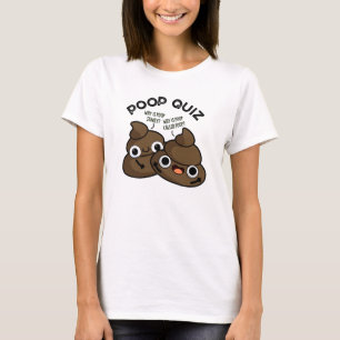 Camiseta Questionário de Cocô Piada de Cocô Engraçada