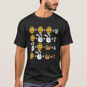 Camiseta Questionário de Ordem de Operações da Páscoa Profe