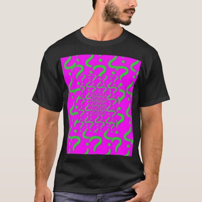 Camiseta Questionmark, Questionmark, Questionmark (Frente)