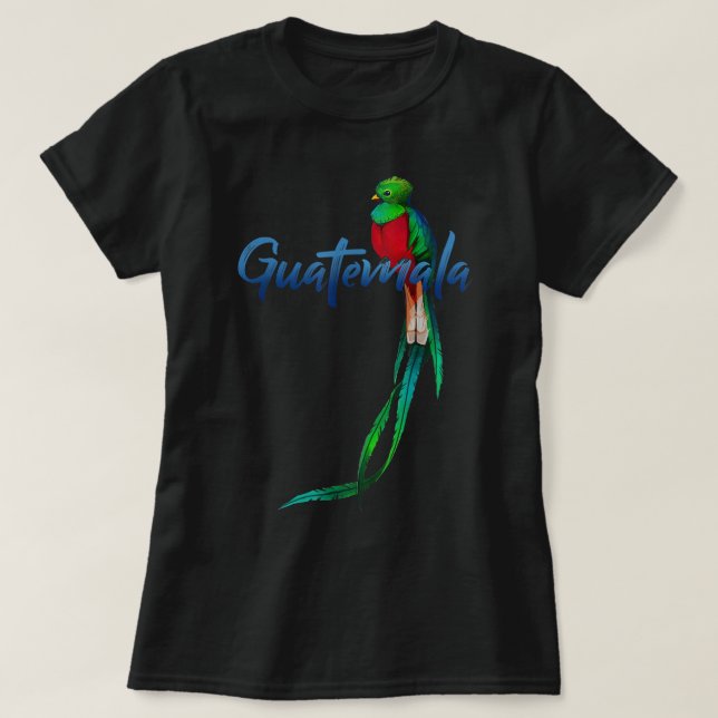 Camiseta Quetzal da Guatemala (Frente do Design)