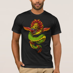 Camiseta Quetzalcoatl Aztec Deus