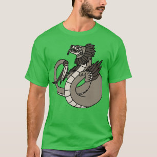 Camiseta Quetzalcoatl Aztec Feathered Serpent Mayan Inca To
