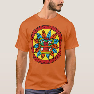 Camiseta Quetzalcoatl Aztec Feathered Serpent Mayan Inca To