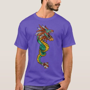 Camiseta Quetzalcoatl Aztec Mayan Feathered Serpent Toltec