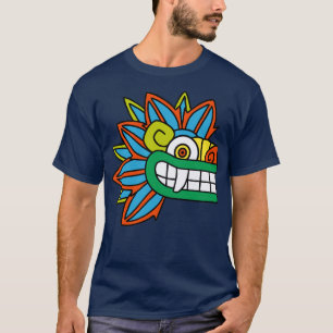 Camiseta Quetzalcoatl Aztec Mayan Feathered Serpent Toltec
