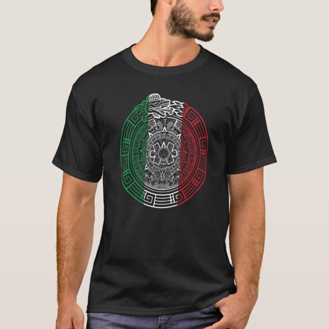 Camiseta Quetzalcoatl Ouroboros Aztec Serpentes Tratados Co (Frente)