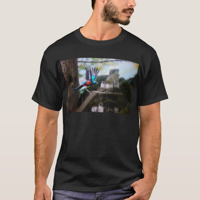 Camiseta Quetzel em Tikal (Frente)