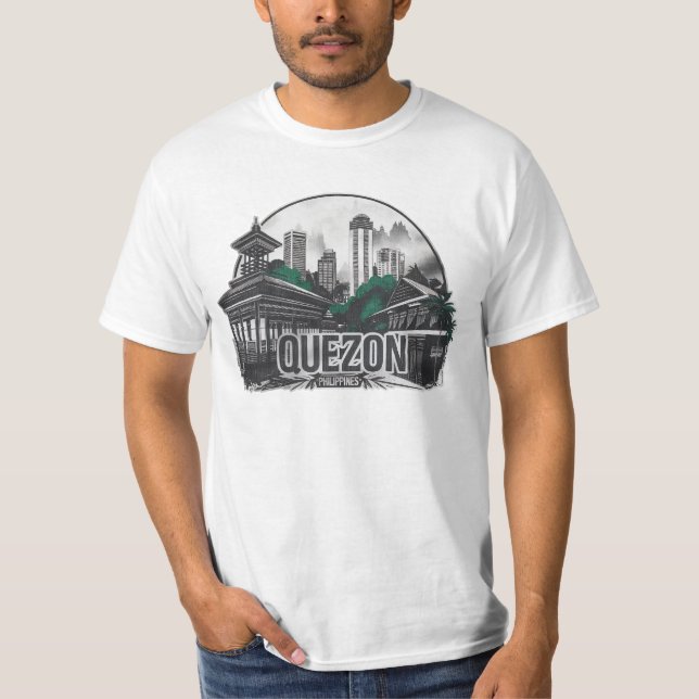 Camiseta Quezon City Filipinas (Frente)