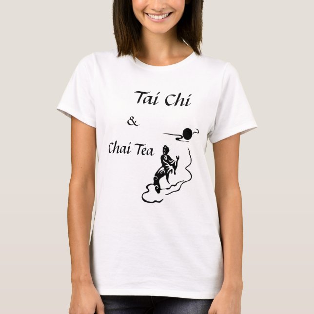 Camiseta qui 5 da TAI, chá de Chai, &, qui da TAI (Frente)