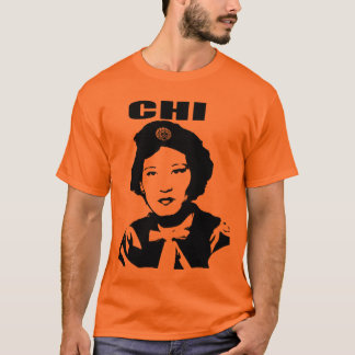 Camiseta qui -- alaranjado
