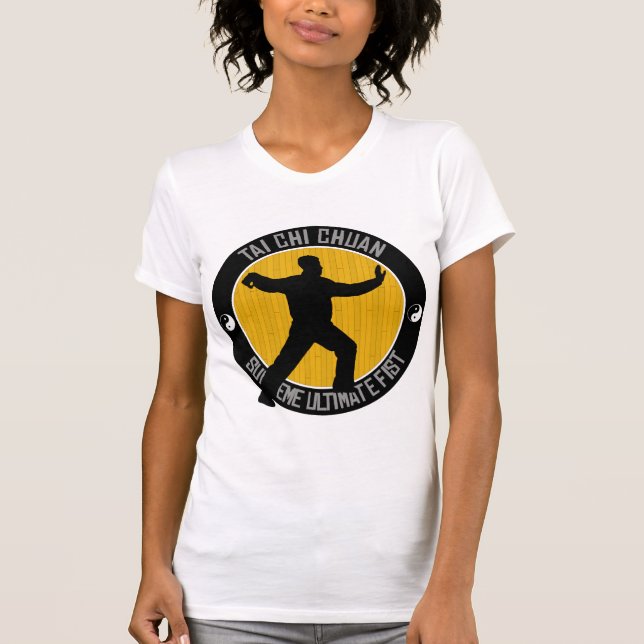 Camiseta Qui Chuan da TAI - t-shirt final supremo do punho (Frente)