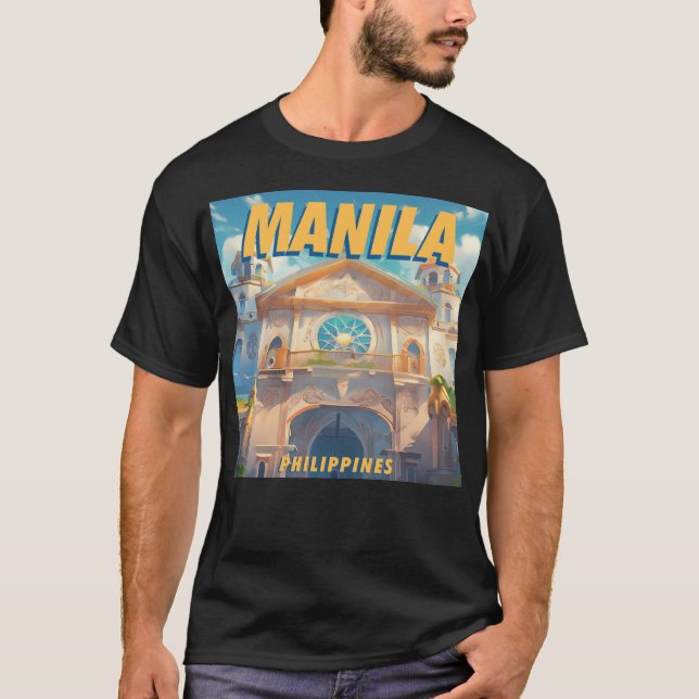 Camiseta Quiapo Church - Manila (Frente)