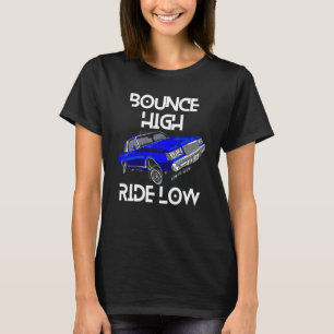 Camiseta Quicar Alto Rodar Baixo Carro Lowrider Chicano Bai