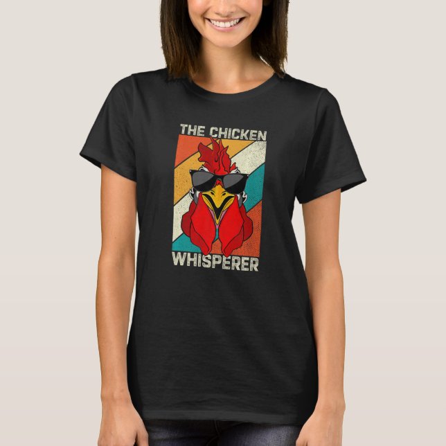 Camiseta Quicken Whisperer Backyard Farmer de frango (Frente)